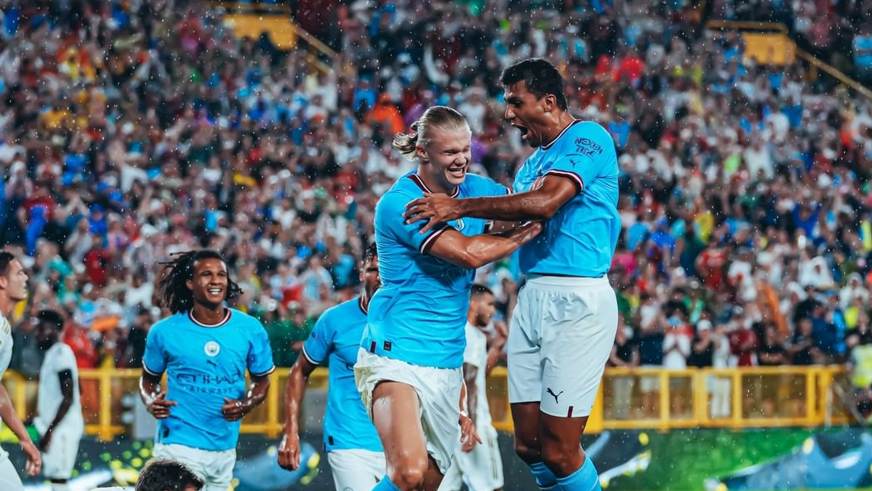 ¡Demoró 12 minutos! Erling Haaland debutó con Manchester City y su primer gol fue a Bayern Munich