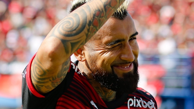 Medio brasileño alabó a Vidal por “sintonía inmediata” con sus compañeros de Flamengo