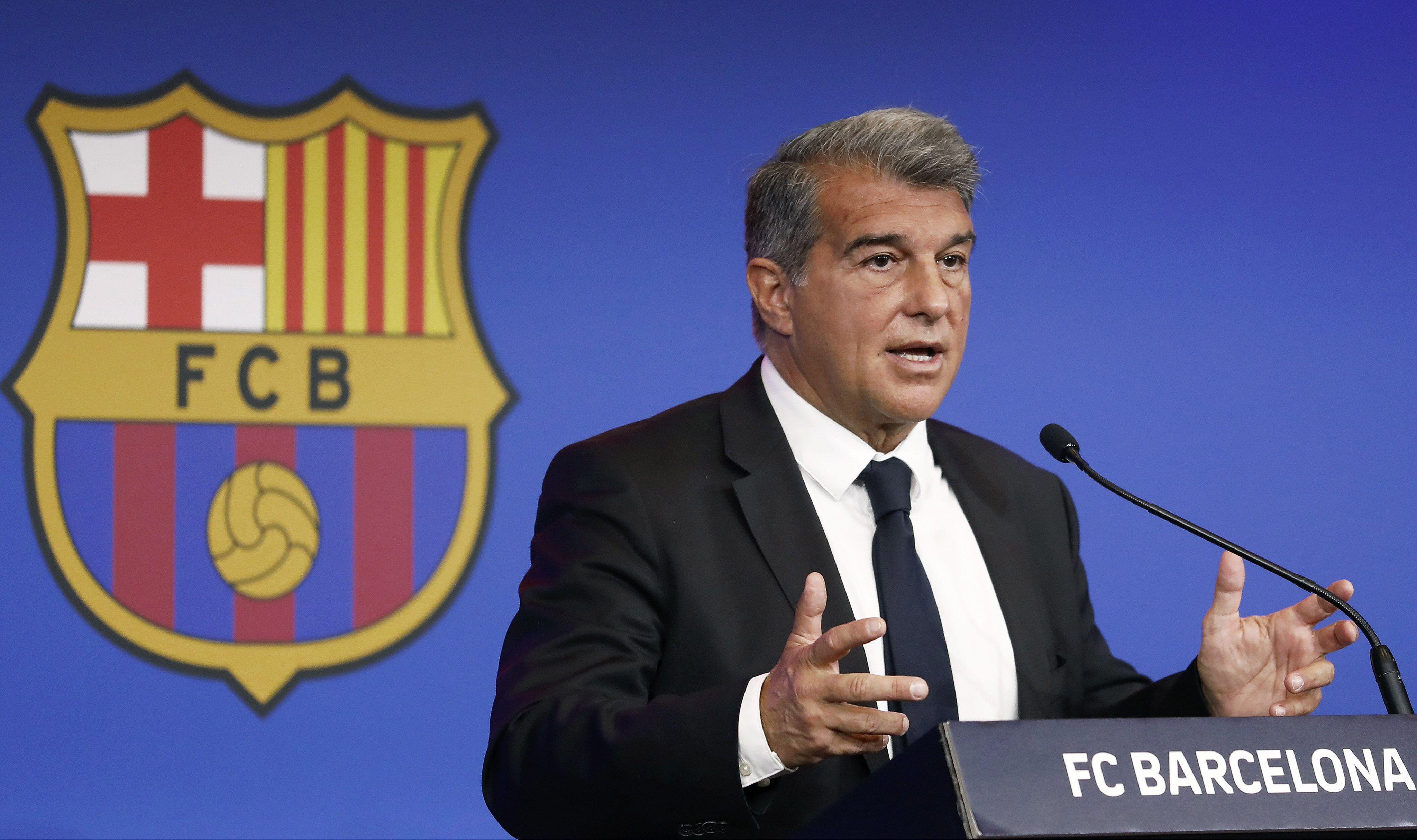 Joan Laporta: Nos gustaría que el final de la carrera de Messi sea en Barcelona