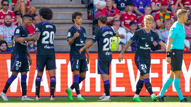 Joao Felix le dio el triunfo a Atlético de Madrid ante Manchester United