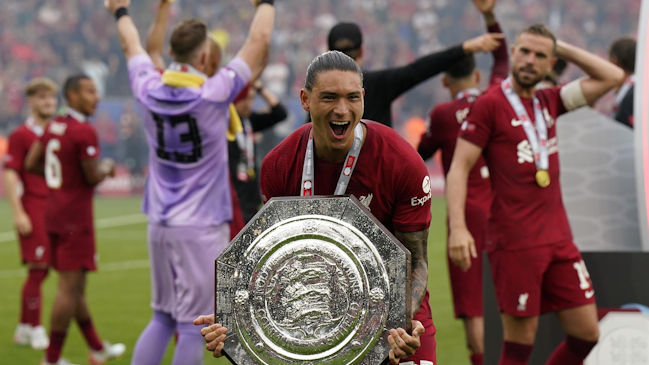 Darwin Núñez encaminó la victoria de Liverpool sobre Manchester City en la Community Shield