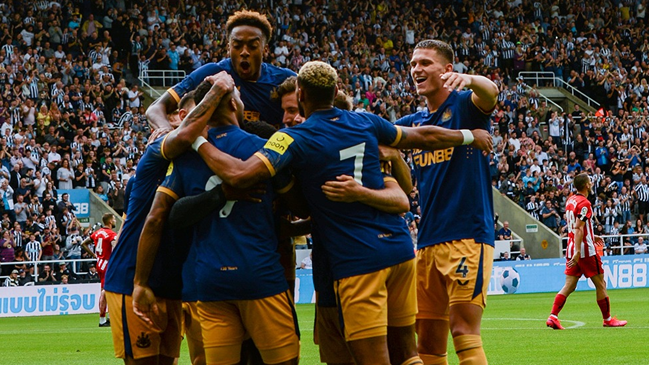 Newcastle se impuso a un luchador Athletic de Bilbao en amistoso de pretemporada