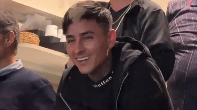 Erick Pulgar asistió al triunfo de Flamengo con conquista de Vidal: “Lo prometido es gol”