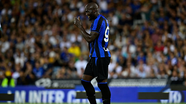 Lukaku y Barella anotaron en empate de Inter frente a Olympique de Lyon