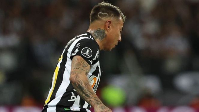 Eduardo Vargas vio acción en dura derrota de Atlético Mineiro frente a Inter en Brasil