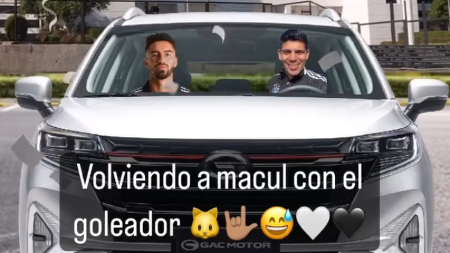 Esteban Pavez se subió a la “Coloconeta” junto a Juan Martín Lucero