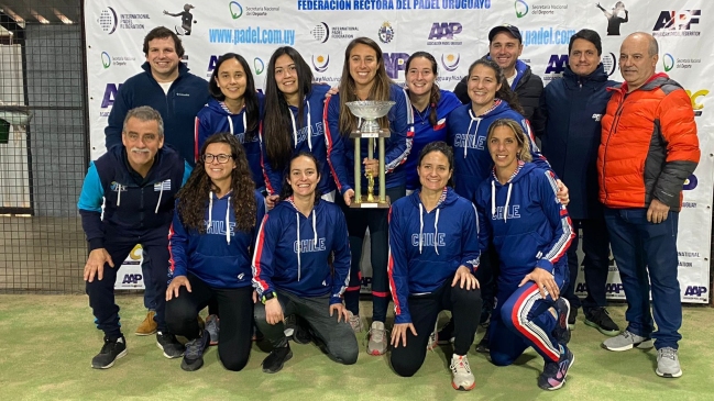 Pádel: Chile clasificó al Mundial femenino de Qatar