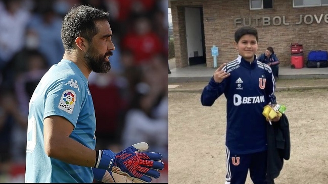 Claudio Bravo envió fuerzas a canterano de la U que sufrió accidente al volver de Talca