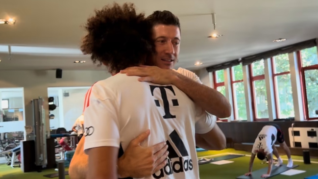 Lewandowski se despidió entre abrazos de Bayern Munich y zanjó el malestar bávaro