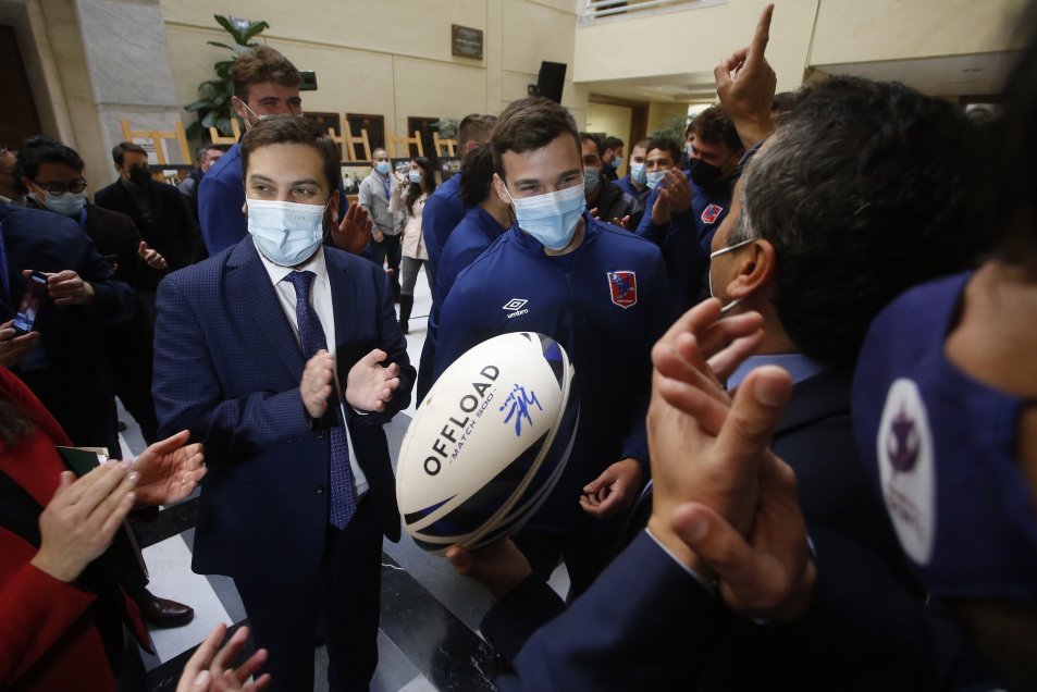 La Cámara de Diputados homenajeó a Los Cóndores por su clasificación al Mundial de Rugby