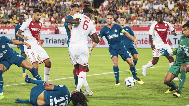 Mónaco y PSV dejaron su llave abierta tras empatar por la tercera ronda clasificatoria de Champions