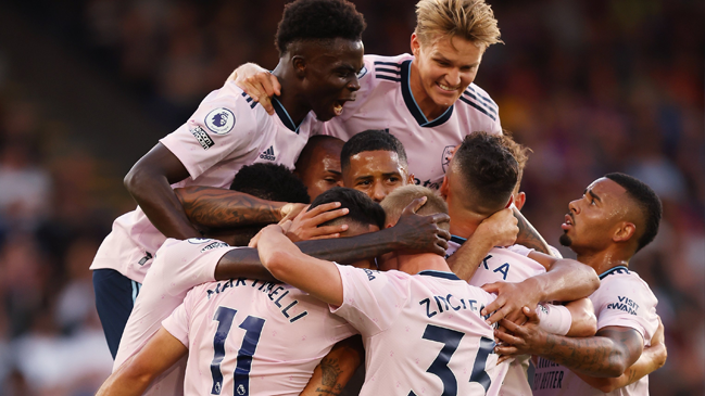 Arsenal arrancó la Premier League con una victoria como visita ante Crystal Palace