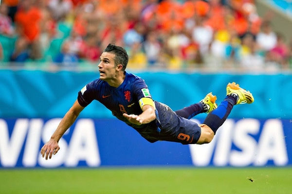 Los mejores goles del cumpleañero Robin Van Persie con Países Bajos