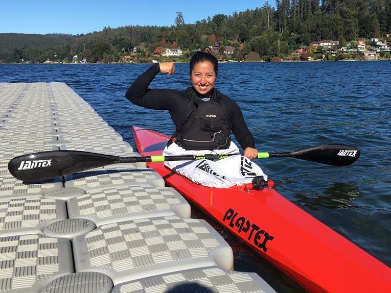 Katherinne Wollermann ganó medalla de plata en el Mundial de Paracanotaje en Canadá