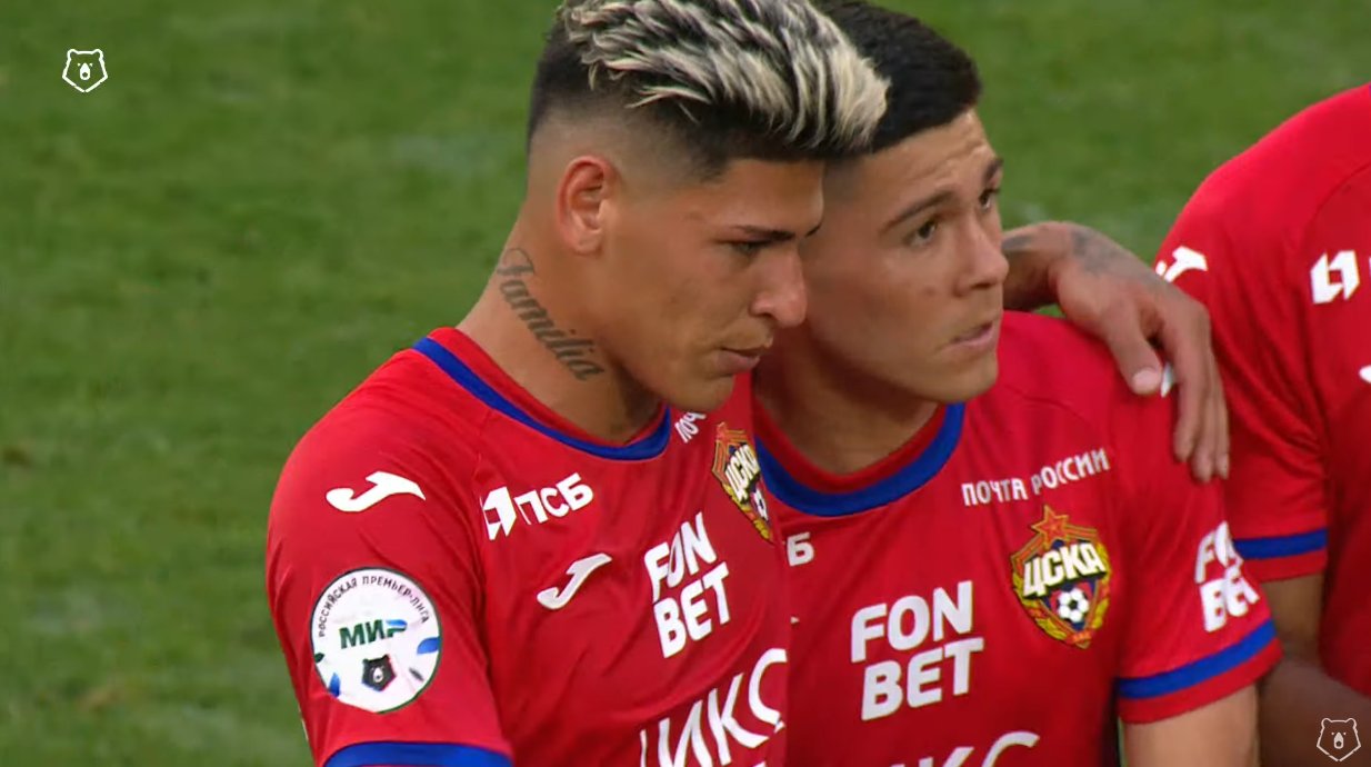 Víctor Felipe Méndez debutó en goleada de CSKA de Moscú en la Premier de Rusia