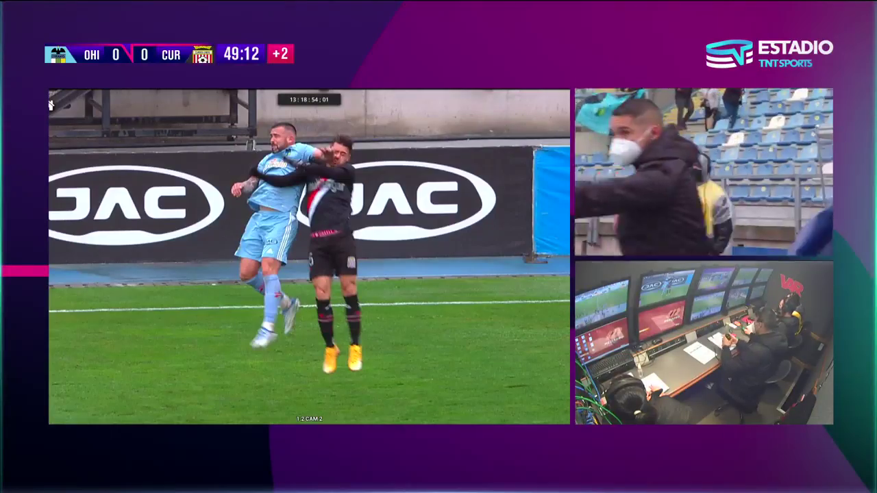 Matías Donoso fue expulsado por un codazo y se perderá el duelo ante Universidad Católica