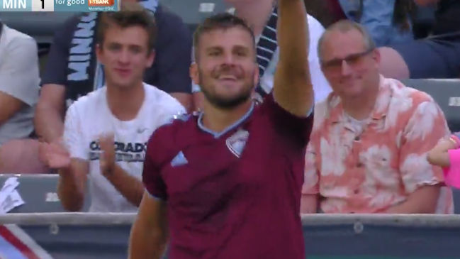 Diego Rubio se lució con un gol de cabeza ante Minnesota United en la MLS