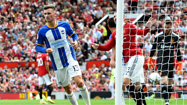 Brighton sorprendió a Manchester United y ganó por primera vez en Old Trafford