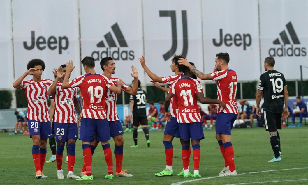 Atlético de Madrid vapuleó a Juventus en el último amistoso de pretemporada