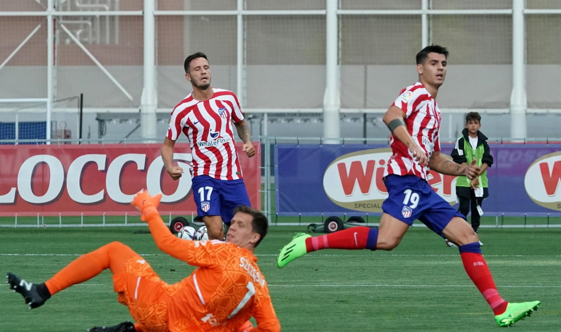Alvaro Morata anotó un doblete en goleada de Atlético de Madrid a Juventus en Turín