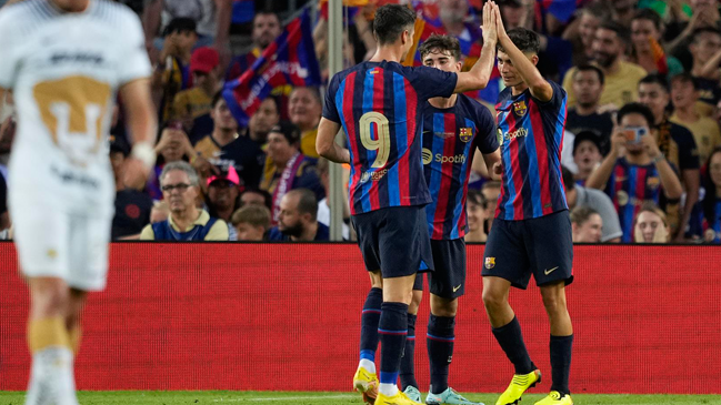 FC Barcelona humilló a Pumas con seis goles en el Trofeo “Joan Gamper”