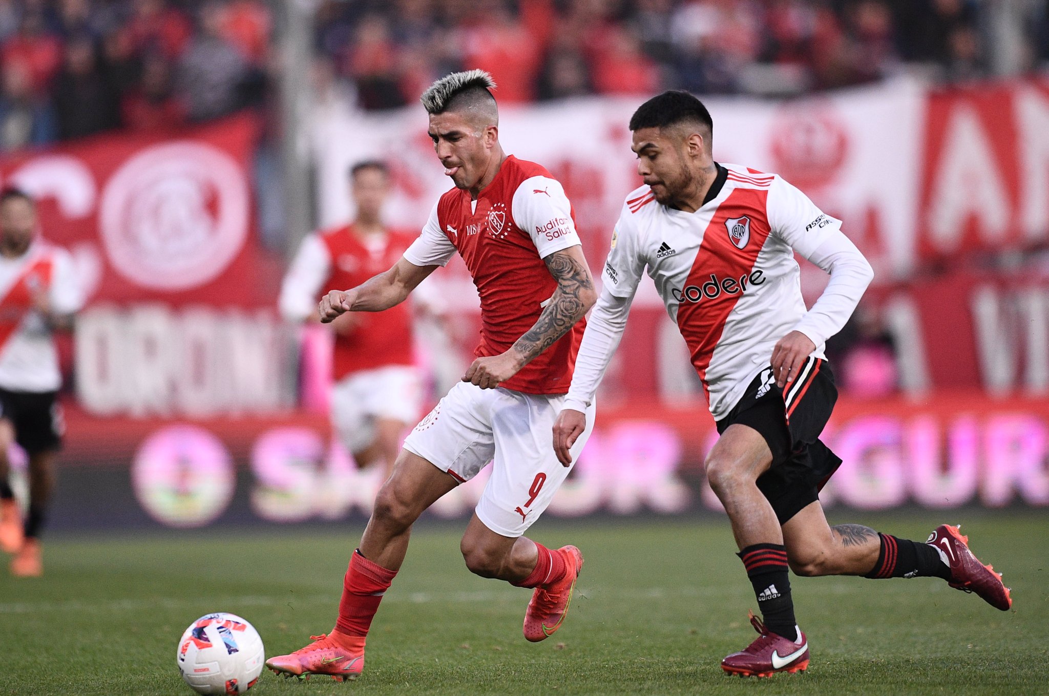 River Plate venció en la agonía a Independiente de Leandro Benegas con Paulo Díaz como figura