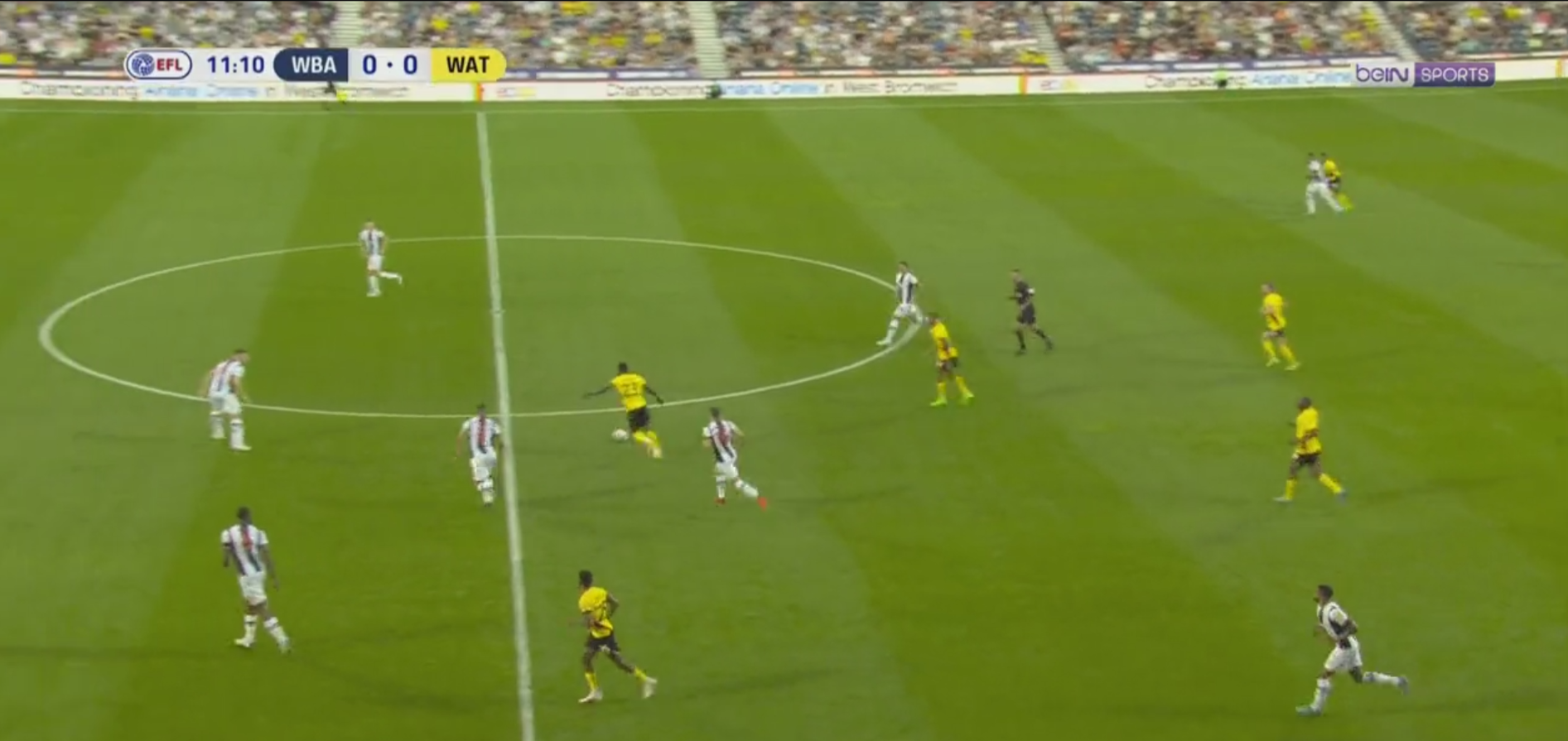 ¿Al Puskas? Compañero de Francisco Sierralta en Watford anotó un golazo de media cancha