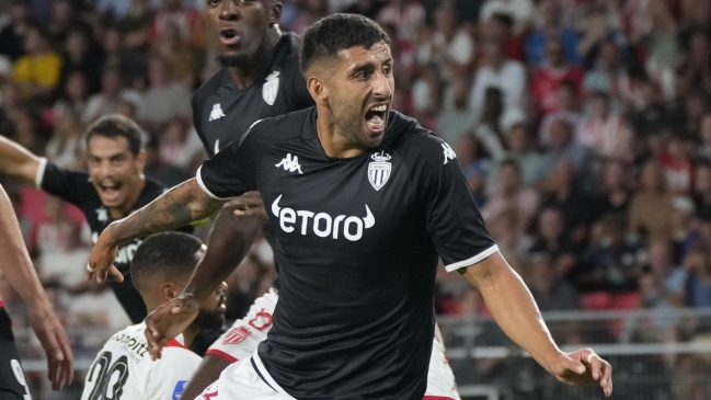 Guillermo Maripán anotó para AS Mónaco en la Liga de Campeones