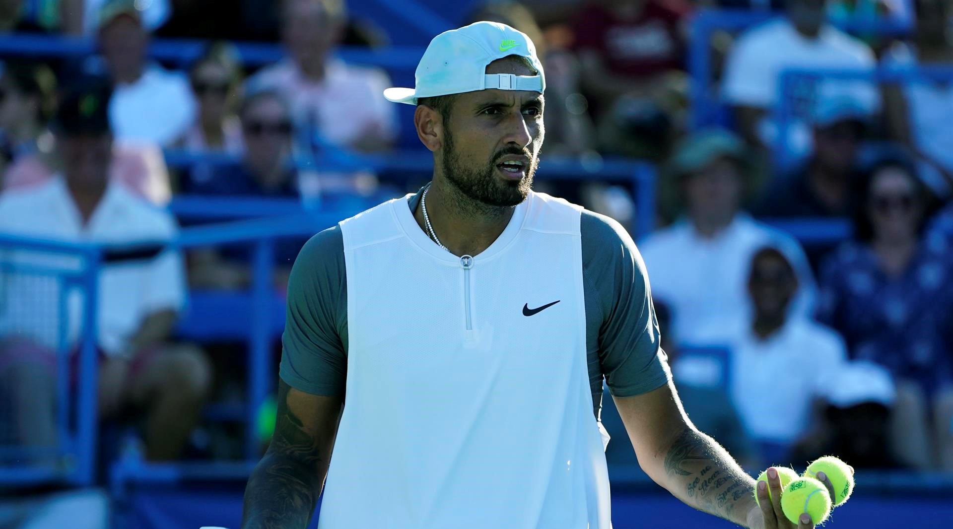 Nick Kyrgios avanzó a segunda ronda en Montreal y enfrentará a Daniil Medvedev