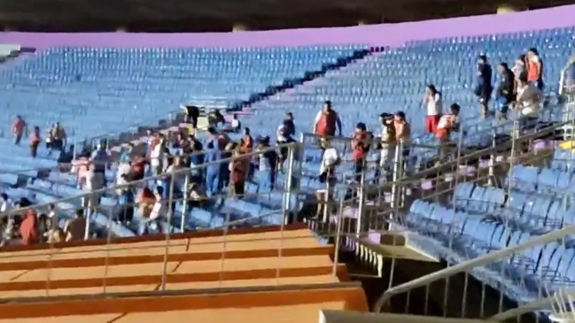 Policía brasileña disparó balines de goma a hinchas de Nacional