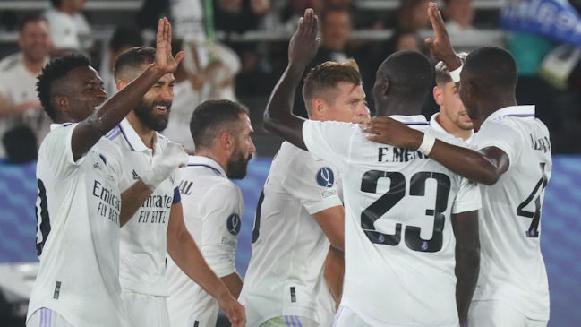 Real Madrid conquistó la Supercopa de Europa tras tumbar a Eintracht Frankfurt