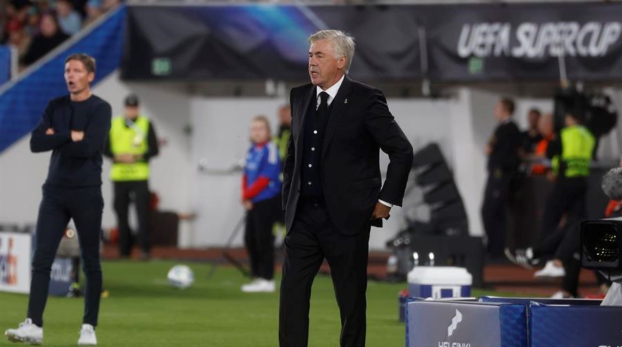 Carlo Ancelotti superó a Josep Guardiola y se convirtió en el técnico más ganador de la Supercopa