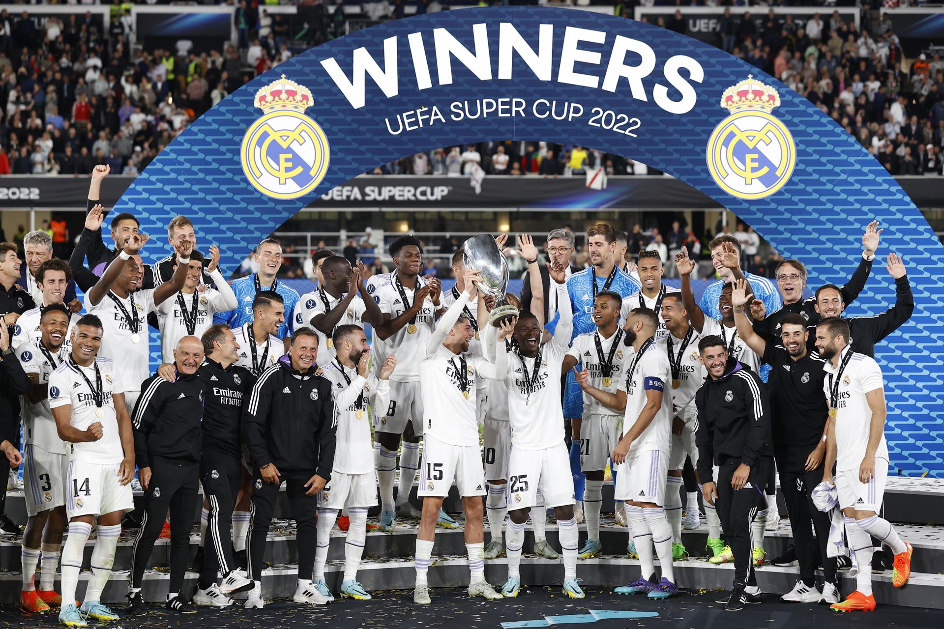 Real Madrid dio caza a AC Milan y FC Barcelona como más ganadores de la Supercopa de Europa
