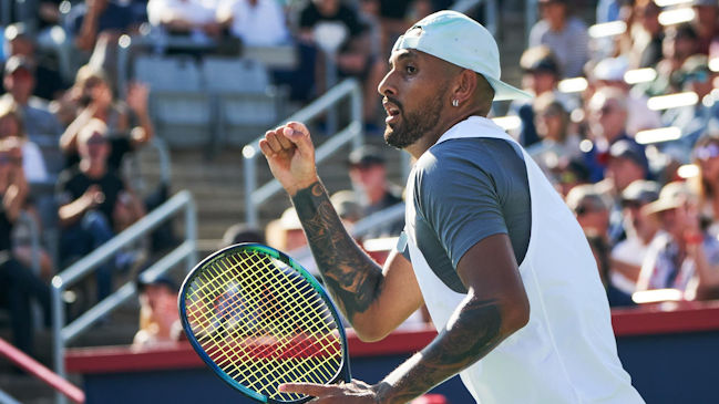 Nick Kyrgios fulminó a Daniil Medvedev en el Masters 1.000 de Montreal