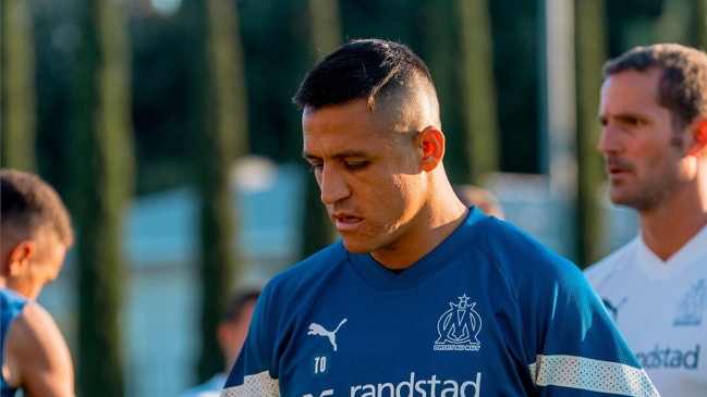 Así fue la primera práctica de Alexis Sánchez con Olympique Marsella
