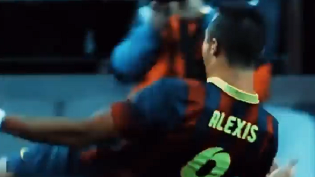 Olympique de Marsella lució la trayectoria europea de Alexis y sus goles en Inter