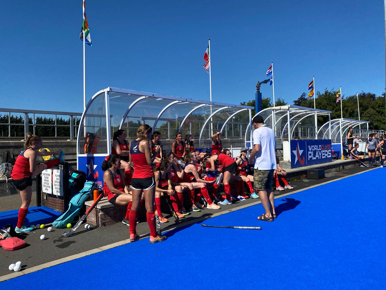 Las Diablas empataron con Estados Unidos previo al Mundial Máster de Hockey Césped