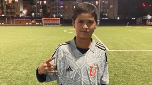 U. de Chile informó que su portero sub 12 Aníbal Ortiz tuvo notable mejoría