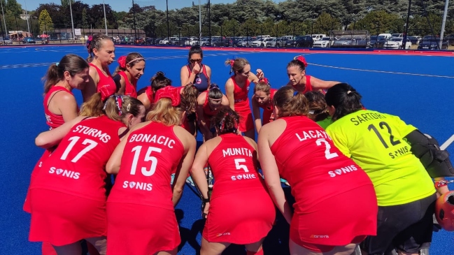 Las Diablas +40 debutaron con un empate en el Mundial Masters de Hockey Césped
