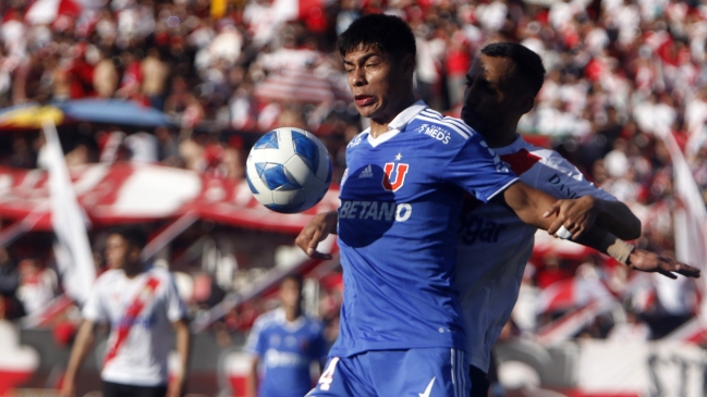 Darío Osorio marcó el empate para U. de Chile ante Curicó con gran definición