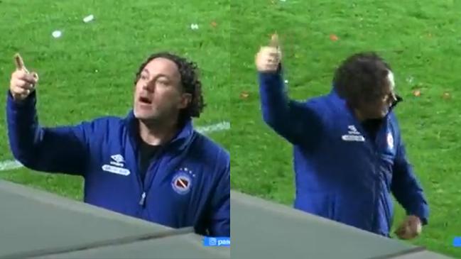 Gabriel Milito sorprendió realizando un cambio a pedido de un hincha en victoria de Argentinos Juniors