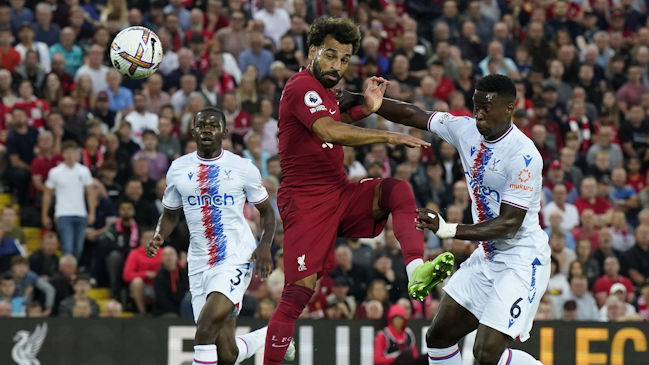 Liverpool se enredó ante Crystal Palace con otro empate pese a un golazo de Luis Díaz