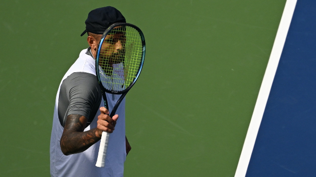 Kyrgios debutó con buen pie en Cincinnati a costa de Davidovich