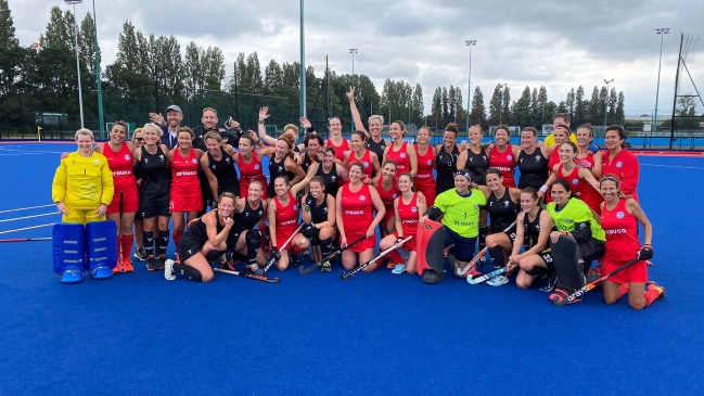 Las Diablas lograron meritorio empate ante Gales en el Mundial Masters