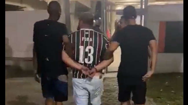 Jefe del narcotráfico fue detenido en el Maracaná en pleno partido