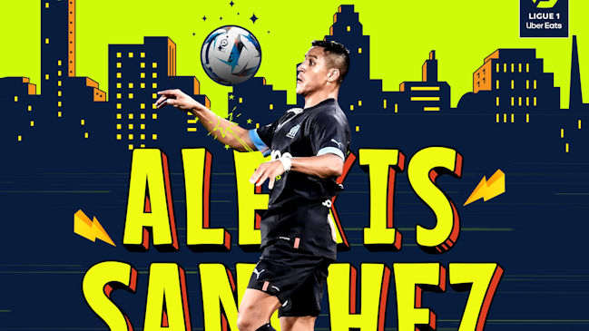 El debut de Alexis con el Marsella fue destacado en el “momento de la semana” de la liga francesa