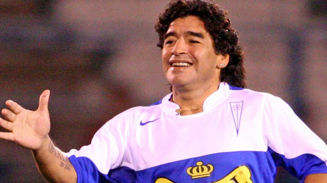 El día que Maradona jugó para Universidad Católica en San Carlos de Apoquindo