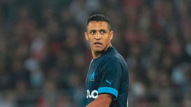 Alexis Sánchez fue citado para el duelo entre Marsella y Nantes de este sábado