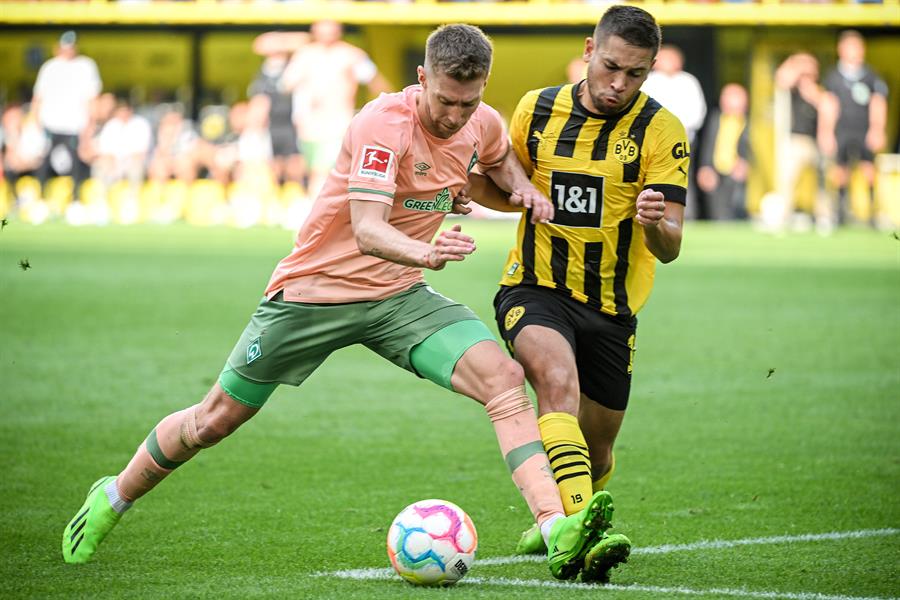 Werder Bremen consiguió una increíble remontada en su visita a Borussia Dortmund
