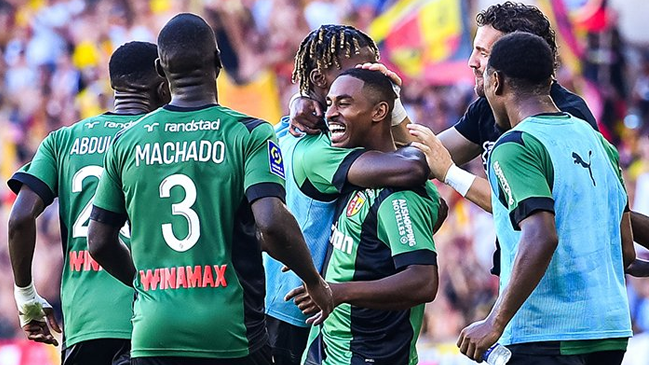 Sin Maripán, Mónaco sufrió una goleada en casa ante Lens por la Ligue 1